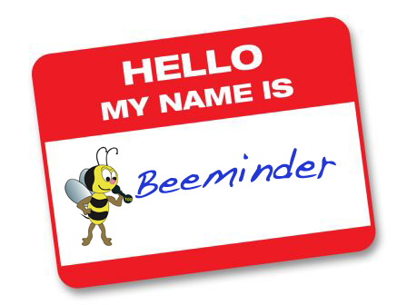 A Hello My Name Is sticker