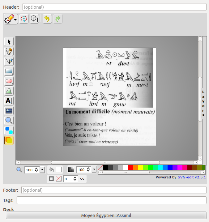 Assimil snippets in Image Occlusion plugin