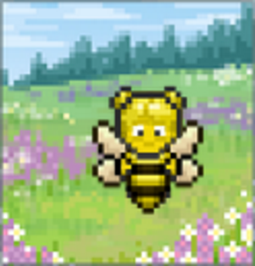 Pixelated Bee, Habitica-style
