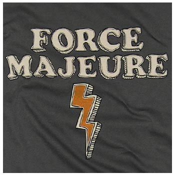 Force Majeure, and a lightning bolt (that unexpectedly zaps you, providing legitimate grounds for pausing your yellow brick road)