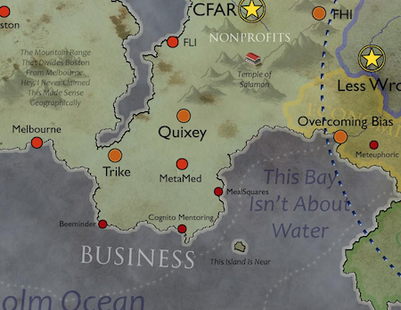 Zoomed in section of Slate Star Codex's rationality map