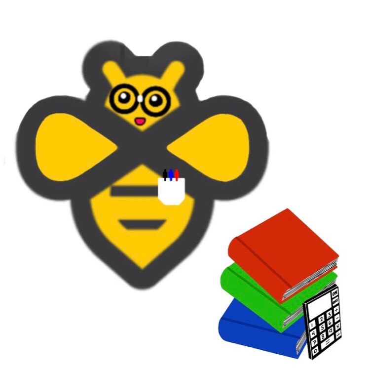 Beeminder logo wearing nerd glasses and a pocket protector