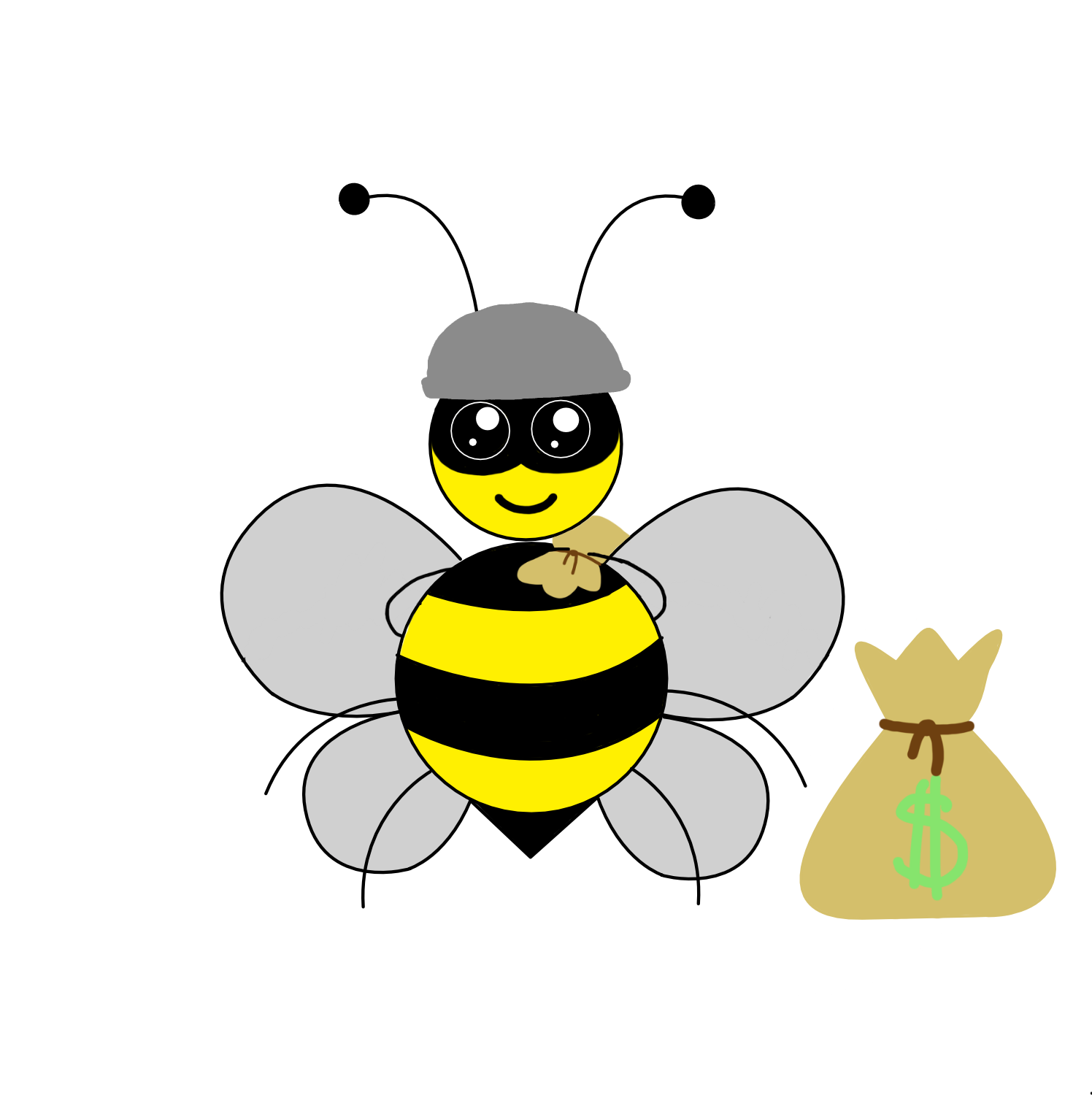 A burglar bee
