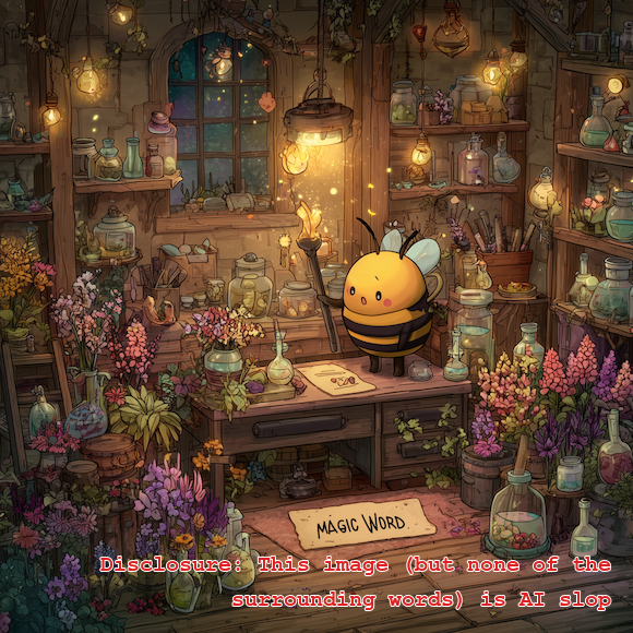 Bee in a witch